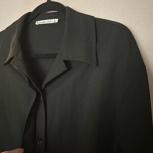 Abercrombie & Fitch Elegant Black Blouse